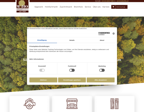 Preview of Parkett Onlineshop