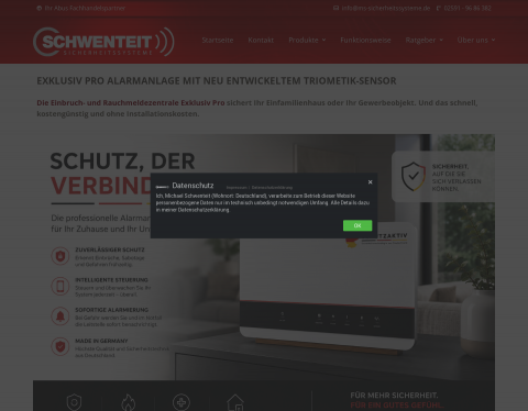 Website-Vorschau von Apollo 11
