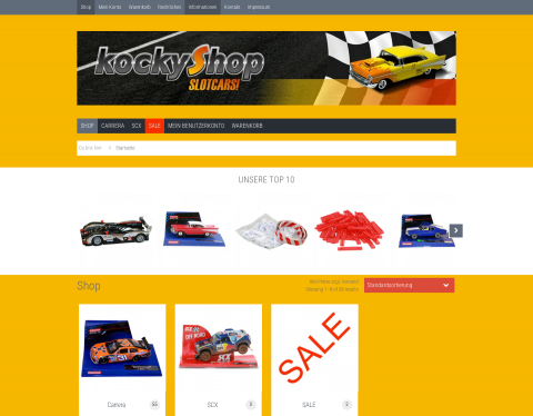Website-Vorschau von kockyShop