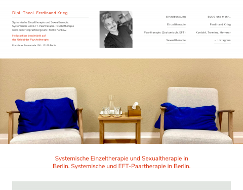 Website-Vorschau von Ferdinand Krieg Paarberatung Berlin