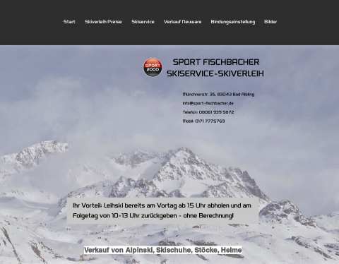 Vorschau von Sport Fischbacher Onlineshop