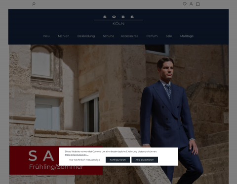 Website-Vorschau von SOBS GmbH & Co. KG