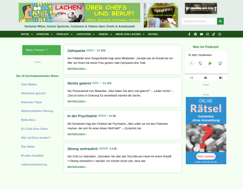 Vorschau von Chefwitze en Blog