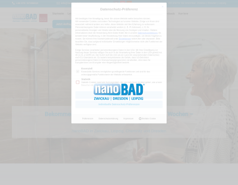 Website-Vorschau von Nanobad