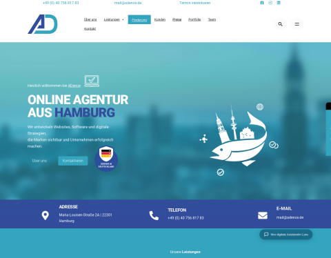 Vorschau von ADence  Social-Media-Agentur