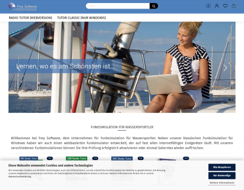 Website-Vorschau von Sbf Binnen