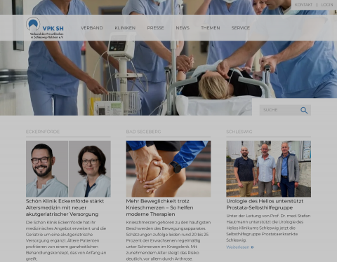 Website-Vorschau von Reha zwischen den Meeren