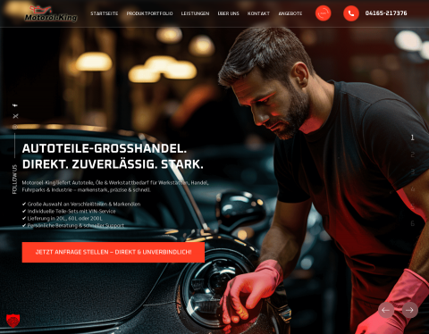 Website-Vorschau von Motoröl von LIQUI MOLY