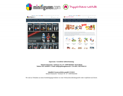 Website-Vorschau von SPIELZEUGHAUSEN