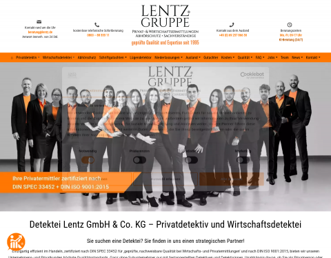 Vorschau von TÜV-CERT® Detektei Lentz & Co. GmbH