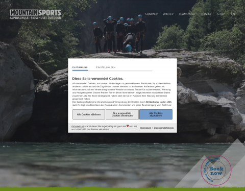 Website-Vorschau von Mountain Sports Zillertal