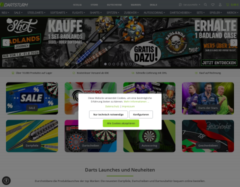 Vorschau von 9-Darter | Videos und Darts-Infos