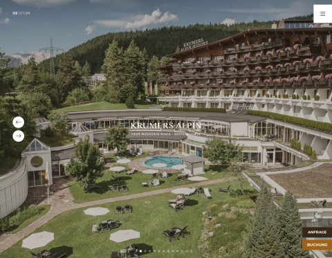 Website-Vorschau von Urlaub in Seefeld
