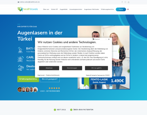 Vorschau von Health Travels - Augenlasern in Istanbul