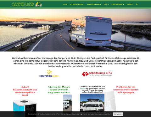 Vorschau von Camperland - Wohnwagen kaufen und mieten