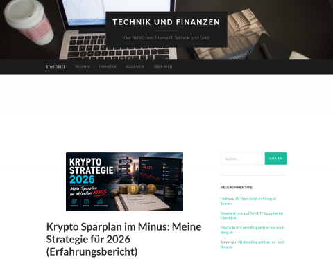 Vorschau von Technik und Finanzen