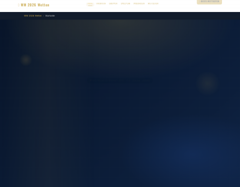 Website-Vorschau von Wetten Fussball WM 2010