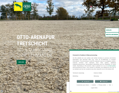 Website-Vorschau von OTTO Sport