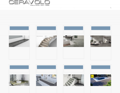 Website-Vorschau von Marmor Ceravolo