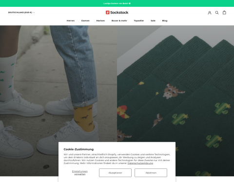 Vorschau von Sockstock - der Onlineshop für Markensocken