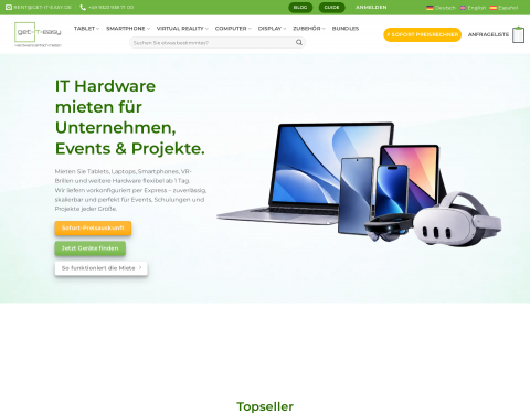 Website-Vorschau von get-IT-easy e.K.