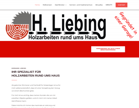 Website-Vorschau von Dachfenster