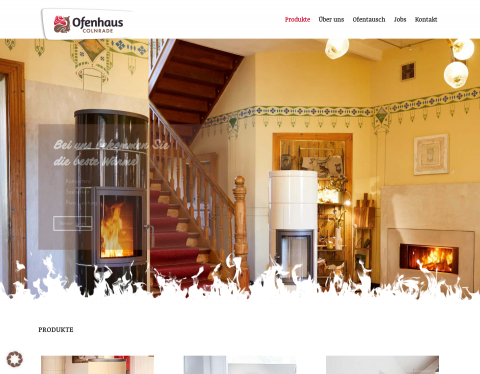 Website-Vorschau von Das Ofenhaus Colnrade