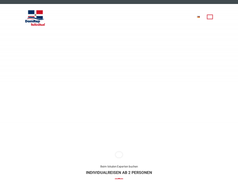 Website-Vorschau von Domrep Individualreisen