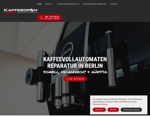 Vorschau von Kaffeedrom - Jura Reparatur Service Berlin