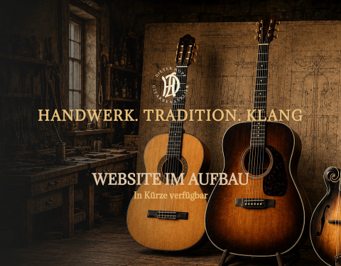Website-Vorschau von Dieter Hopf Gitarren-Atelier