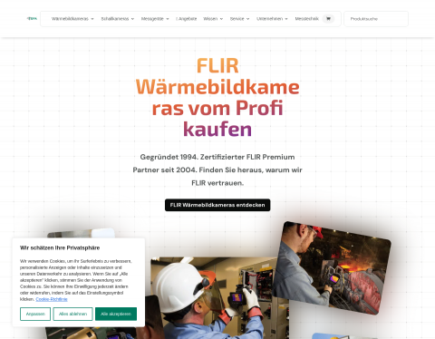 Website-Vorschau von TOPA GmbH
