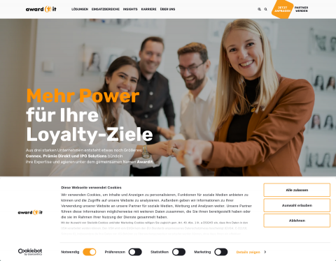 Website-Vorschau von PRÄMIE DIREKT GmbH