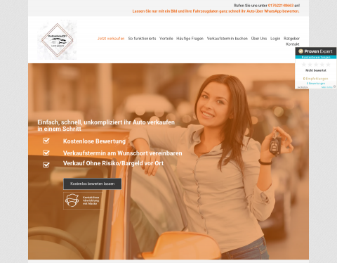 Website-Vorschau von Autoankauf21