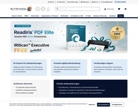 Website-Vorschau von Blitzhandel24