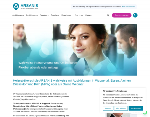 Website-Vorschau von Heilpraktikerschule