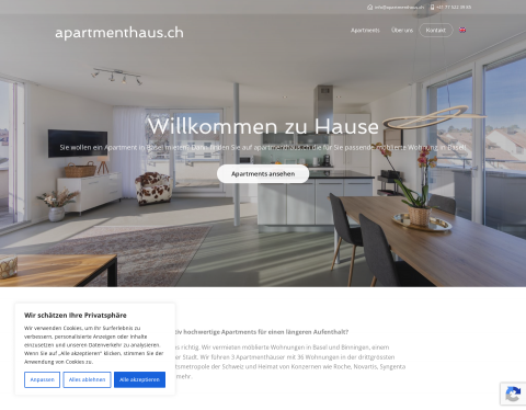 Vorschau von Serviced Apartments in Basel