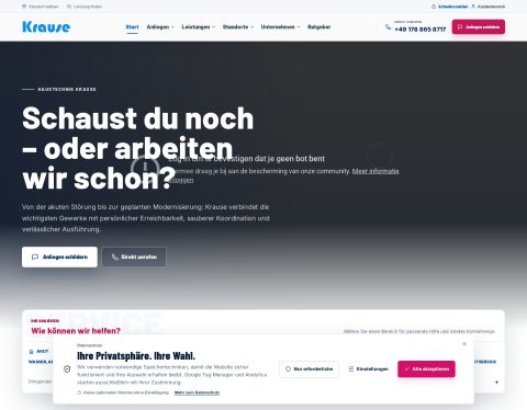 Vorschau von Haustechnik Krause