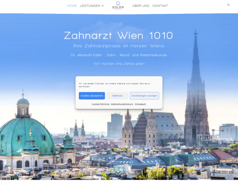 Website-Vorschau von Dr. Albrecht Edler