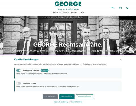 Vorschau von George & Partner mbB Rechtsanwälte