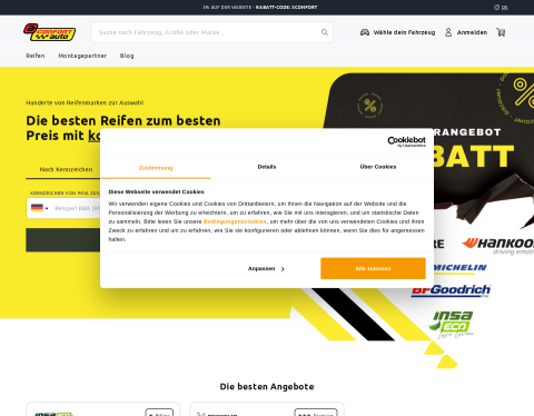 Website-Vorschau von Confortauto Deutschland