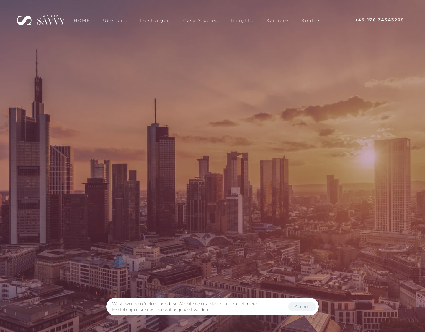 Aktuelle Website-Vorschau von Miriam Ernst Consulting