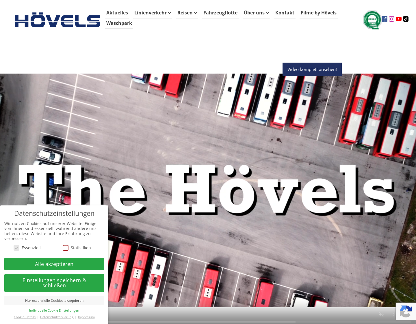 Aktuelle Website-Vorschau von Hövels GmbH & Co.KG