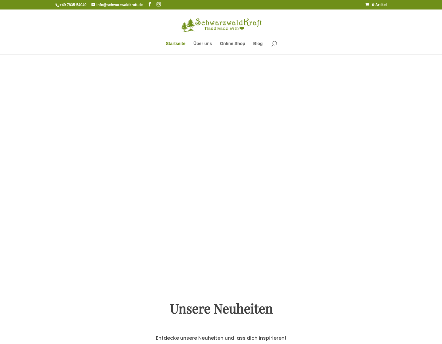 Aktuelle Website-Vorschau von SchwarzwaldKraft
