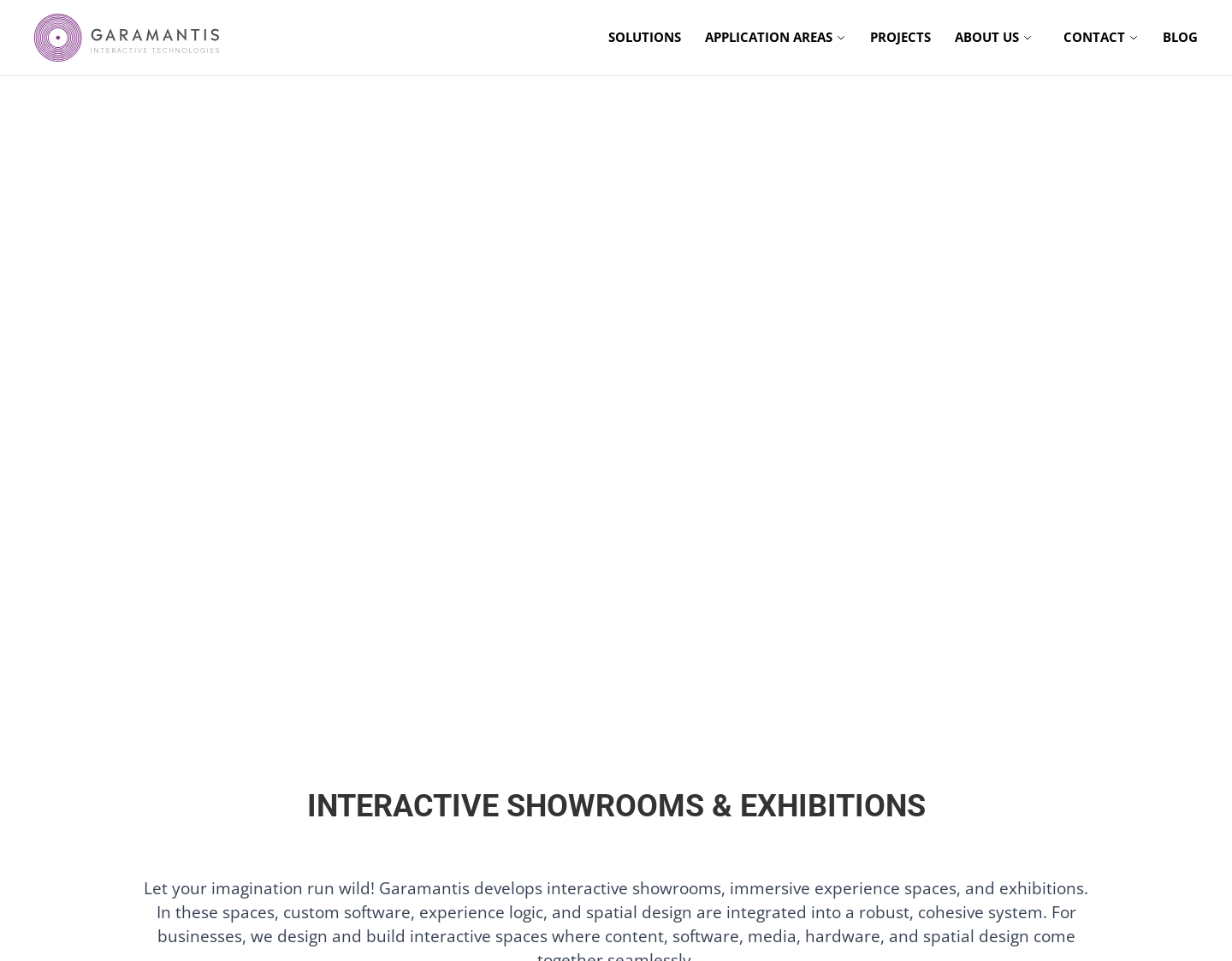 Aktuelle Website-Vorschau von Garamantis GmbH