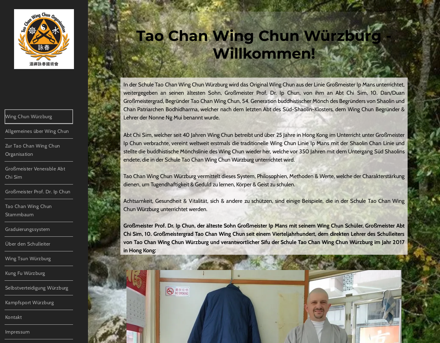 Aktuelle Website-Vorschau von Selbstverteidigung Würzburg