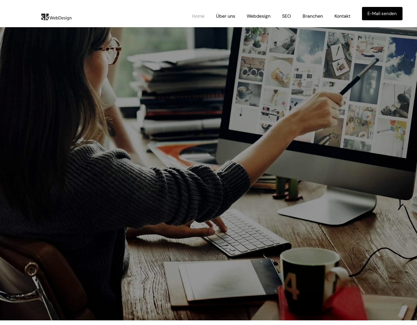 Aktuelle Website-Vorschau von sk-WebDesign | Website und SEO