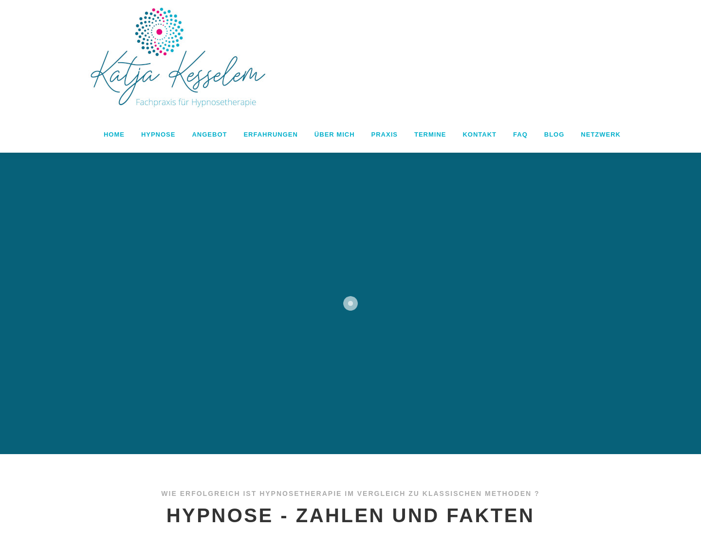 Aktuelle Website-Vorschau von Fachpraxis für Hypnosetherapie - Katja Kesselem