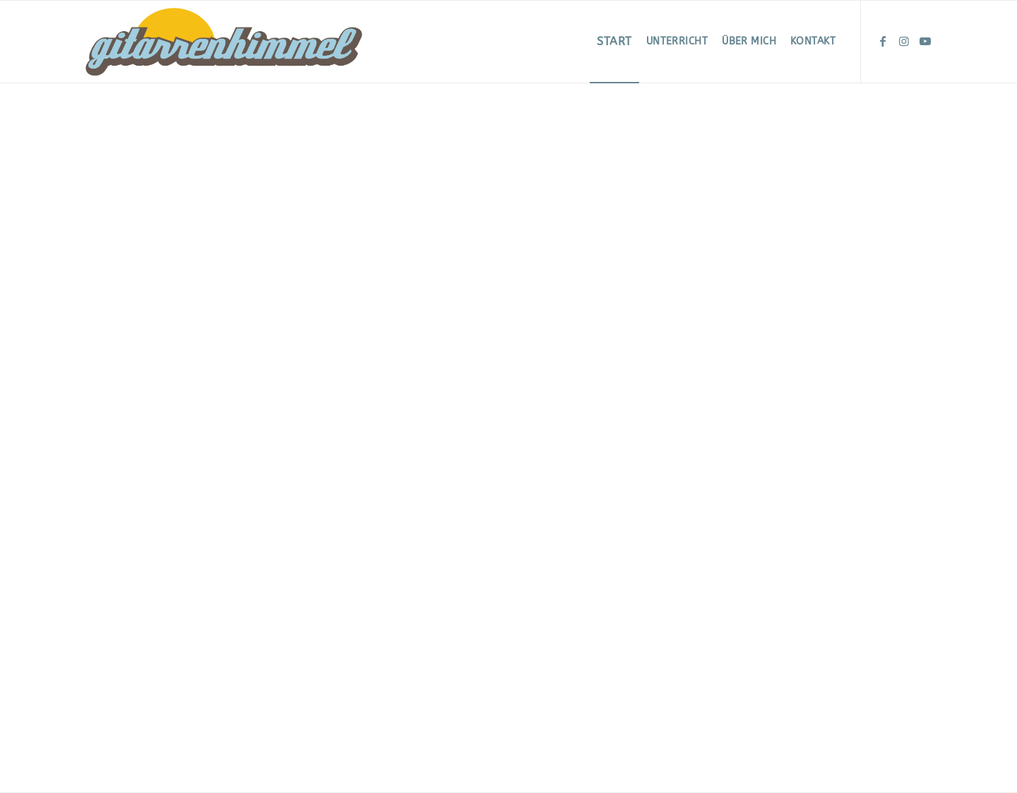 Aktuelle Website-Vorschau von Gitarrenhimmel-Gitarrenunterricht in Münster
