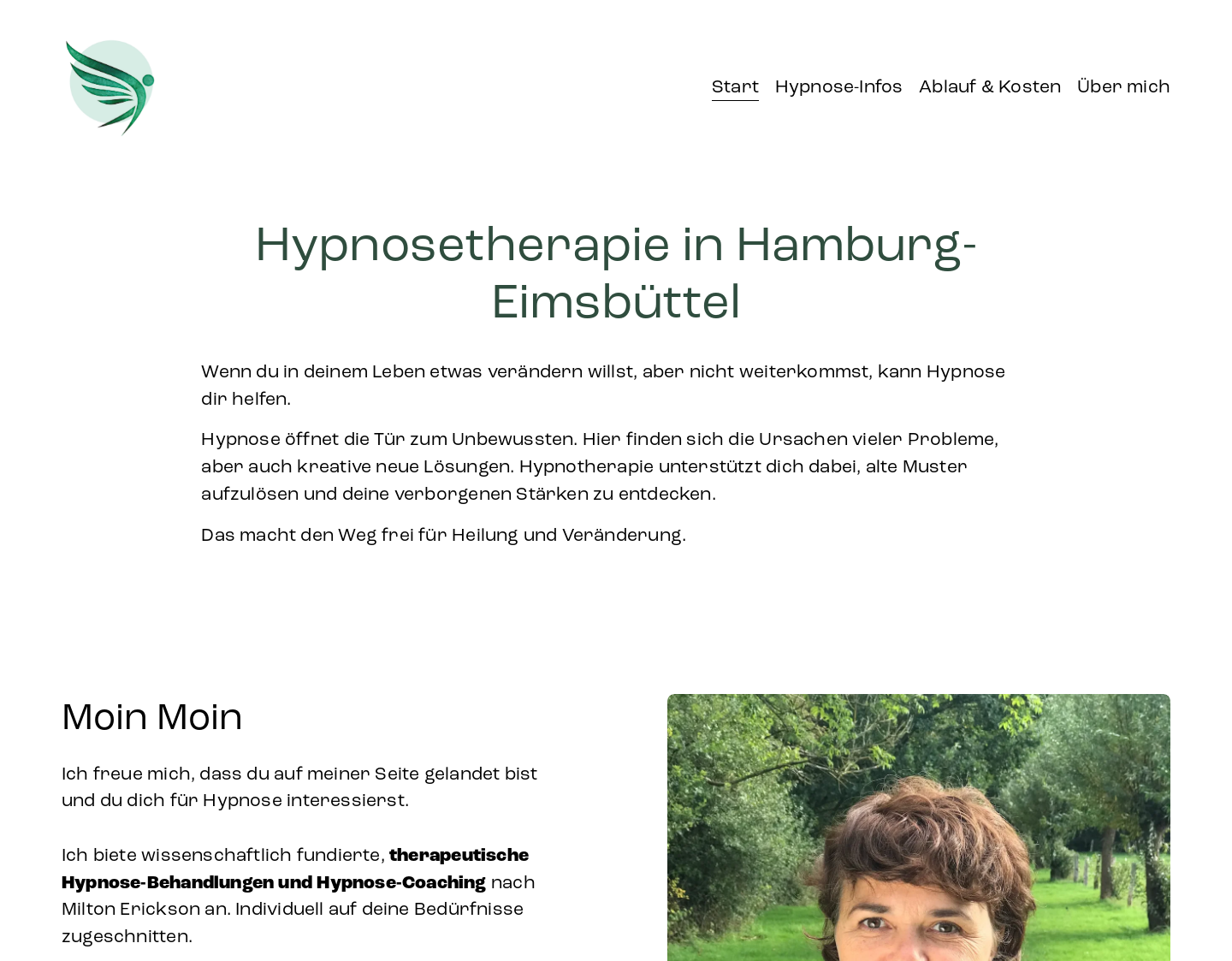 Aktuelle Website-Vorschau von Hypnosetherapie Anja Hinrichsen