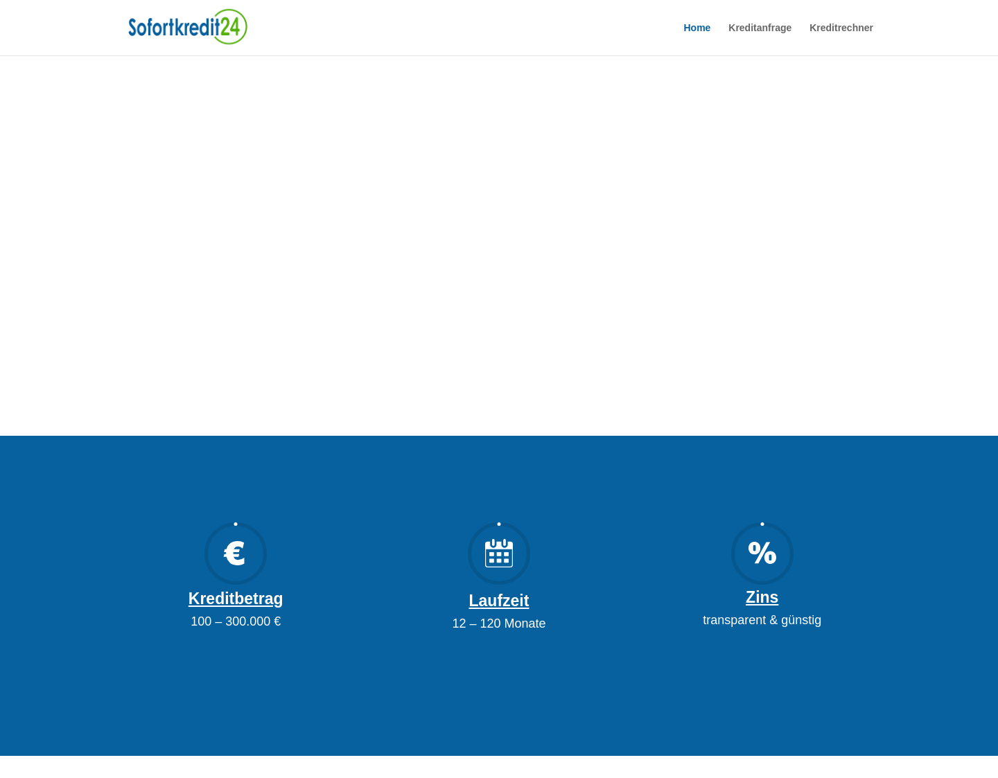 Aktuelle Website-Vorschau von Sofortkredit in 24 Stunden
